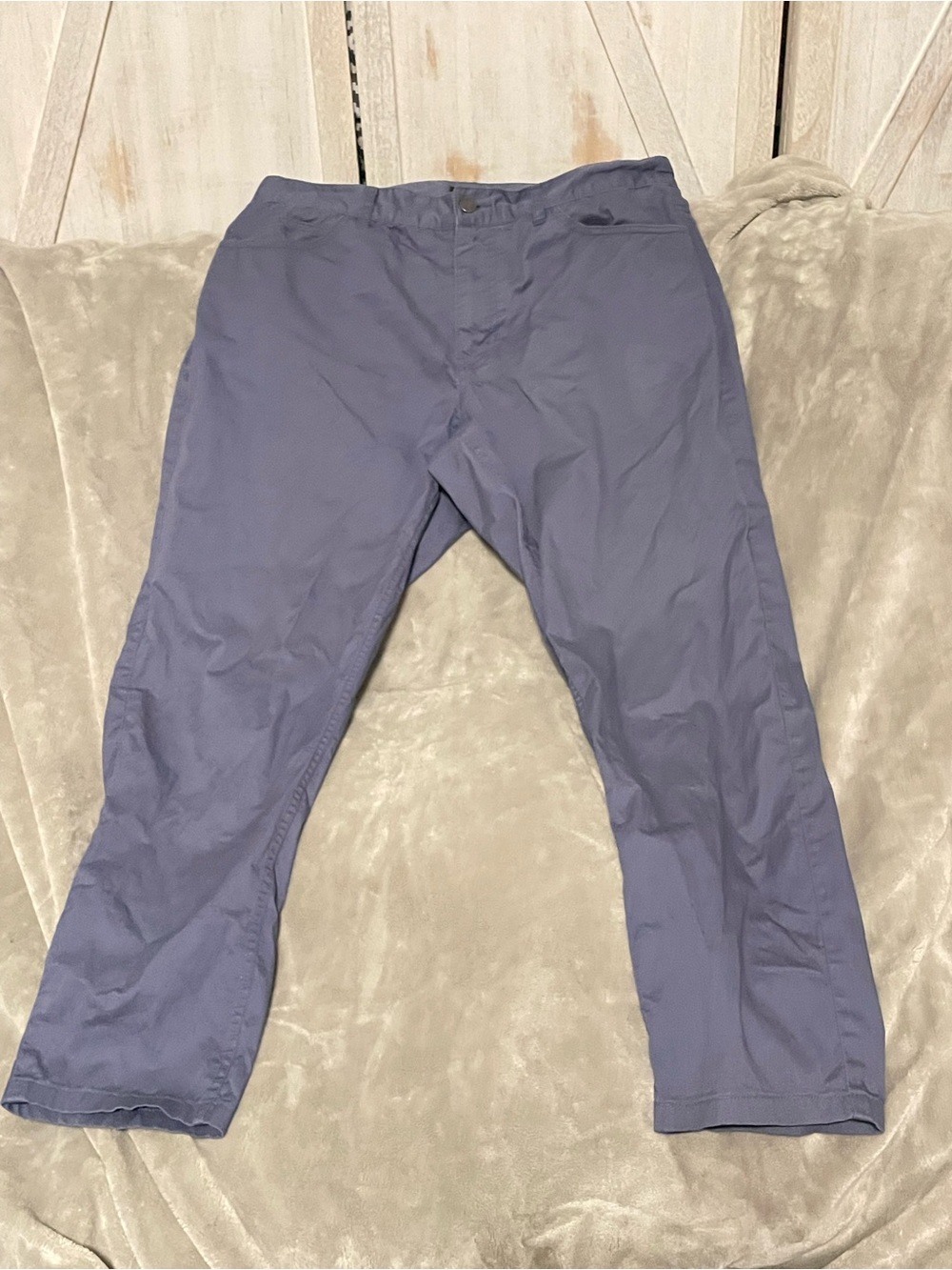 MICHAEL Michael Kors Men's Slate Blue Slim Chinos